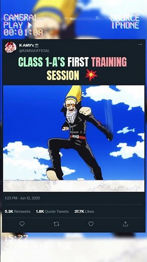 CLASS 1 A’S FIRST TRAINING SESSION 💥 | #anime #animeedit #myheroacademia