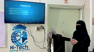 Today, our talented student Aina delivered an impressive presentation on Emotion AI. She confidently explained how Emotion Artificial Intelligence works, how it reads human expressions, and how companies use this powerful technology in modern IPOs and digital systems. Her presentation clearly showed the real-world impact of Emotion AI in the new tech era, and she highlighted both the opportunities and the challenges of this advanced technology. At Hi-Tech Computer Centre, we always encourage our