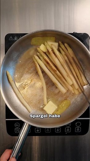 White asparagus with Parmesan and chives #recipe #asparagus