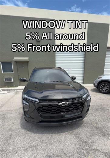 5% Window Tint Installation in Miami, FL