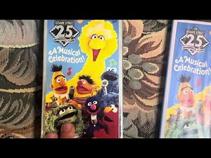 2 Different Versions of Sesame Street: 25th Birthday A Musical Celebration