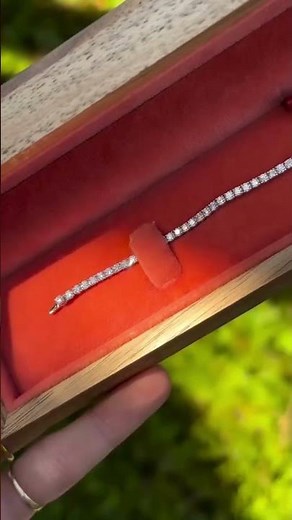 Minimal Diamond Tennis Bracelet ✨ Timeless Everyday Jewelry