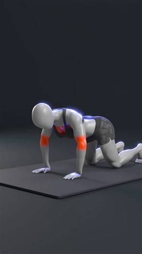 DEMIC STORY on Instagram: " The Right Way to Do Knee Push-Ups (Step-by-Step)"