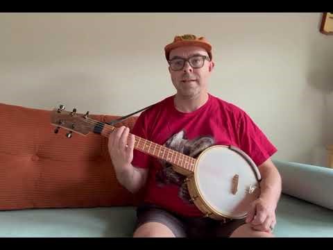 Zach Hoyt custom tenor banjo - 5 strings tuned in 5ths GDAEB