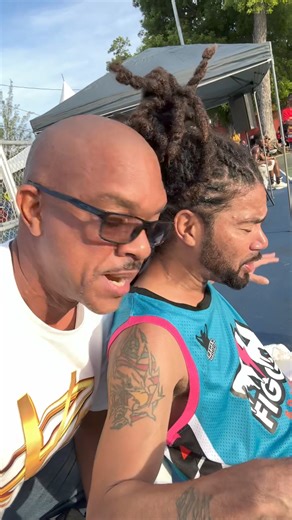 21K views · 129 reactions | After a rain delay Grads & Dads is UNDERWAY. @sundaddy12 were surprised to find @dehmaster on de bench. #WestCourt #catchahbly #LiveViVidly | ViVid Streaming | Facebook