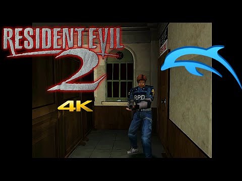 Dolphin 5.0 | Resident Evil 2 4K UHD | Gamecube Emulator Gameplay