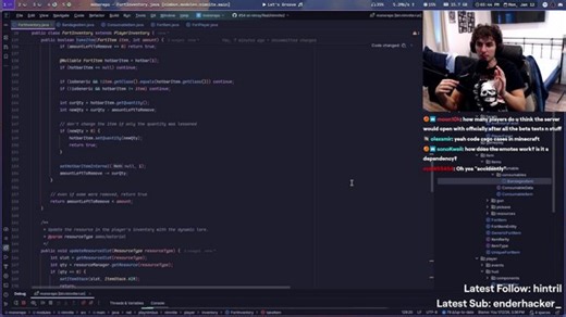 Coding Fortnite in Minecraft DAY 61!
