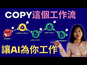 複製這個工作流 讓AI 為你工作 100% 自動化重複工作 零代碼 零基礎 打造定制AI助手 make.com 新手完整教學 放棄重複勞動 每天定時完成任務 make ai 代理 零代碼自動化工作流