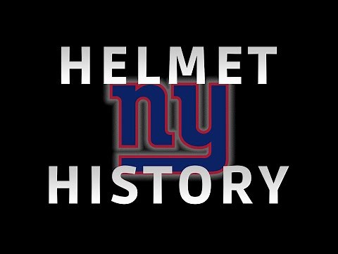 New York Giants - Helmet History
