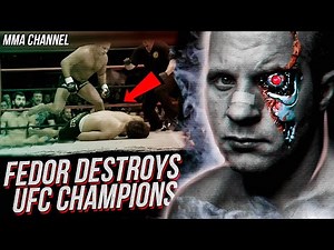 "THE BEST OF ALL TIME". FEDOR EMELIANENKO destroys UFC champions.