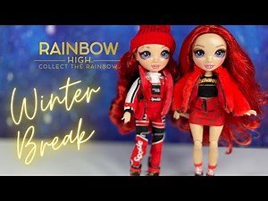 Rainbow High Doll Winter Break Ruby Anderson #collecttherainbow