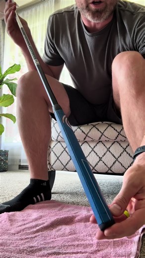 This golf grip removal tool allows you to save your golf club grip #golfclub #golfgrips #golftok #golfing #golfer