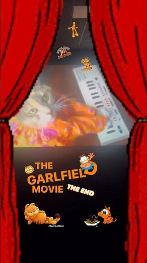 The Garfield Movie End Credits | #Shorts #Credits #TheGarfieldMovie #POV #IsaacCartoonDesign #ICD