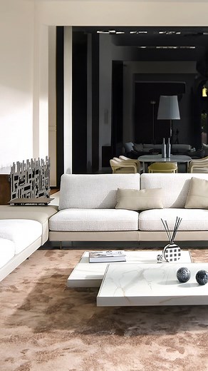The Gamma Arredamenti Vincent Sectional Sofa’s open corner and spacious seating invite you to stretch, host, and sink in, your way. @gamma_arredamenti Visit us www.roomservice360.com #roomservice360 #philadelphiashowroom #madeinitaly #homedecor #interiorinspo #interiorspaces #interiordesign #GammaFurniture #GammaArredamenti | RoomService360