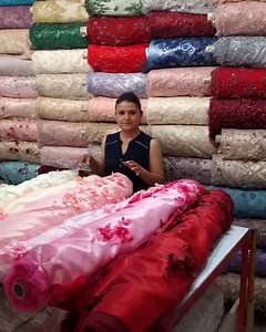 155K views · 7K reactions | Tul bordado con flores en 3d | Bordados, Encajes y Telas | Facebook