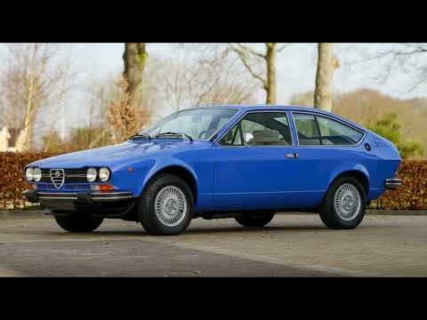 Alfa Romeo Alfetta 2000 GTV Azurro Le Mans