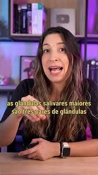 Revisando as GLÂNDULAS SALIVARES 💧