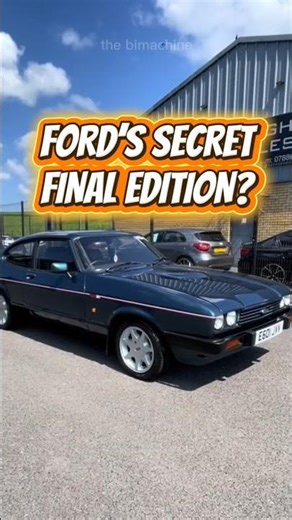 Ford Capri 280 — The Final Chapter of a European Ford Legend #shorts #fordcapri #brooklands