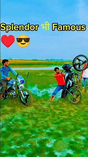 मारी Splendor भी Famous ♥️😎 || Nishu Deshwal Vlogs ||🚜🔥 #NishuBhai #TractorStunt #nishudaswal