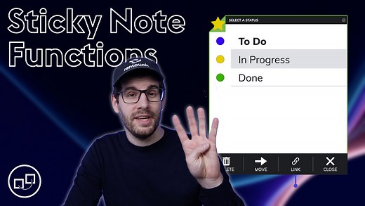 Sticky Note Functions