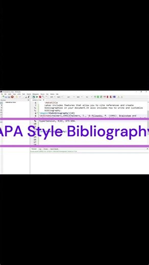 The fastest way to generate APA references #studygram #research🎓 #coding #microsoft #programming