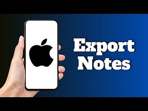 How to Export iPhone Notes
