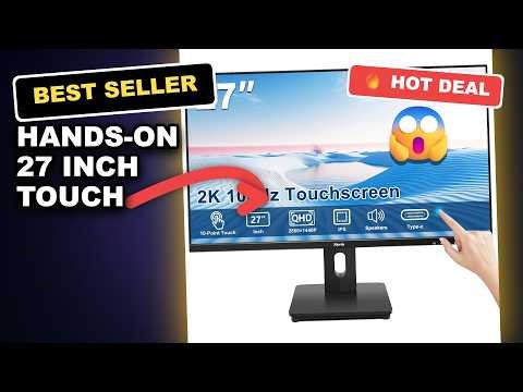 Hands-On 27 inch Touch Screen PC Monitor Review: Intel i7, 8GB RAM, 256G SSD, Smart Board for Home