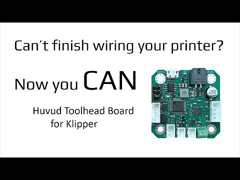 Simplify your 3D Printer with a CAN Toolhead Controller!