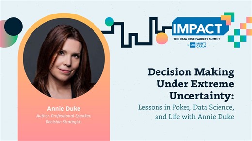 Decision Making Under Extreme Uncertainty: Lessons in Poker, Data Science, and Life with Annie Duke
