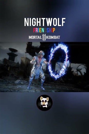 MORTAL KOMBAT 11: NIGHTWOLF FRIENDSHIP | [1440p60 QHD] | #mk11 #friendship #mk #shorts