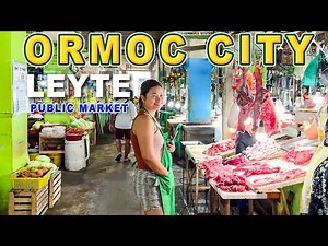 ORMOC CITY Province of LEYTE Walking Tour | Public Market to City Baywalk | Philippines |
