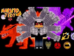 ATUALIZOUN 🔥 ADDON DE NARUTO JEDY PARA O MINECRAFT 1.21.23 COM MAIS 150 MODOS ROUPAS ETC..