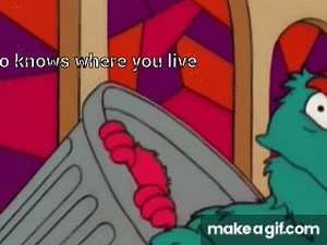 Elmo knows where you live on Make a GIF