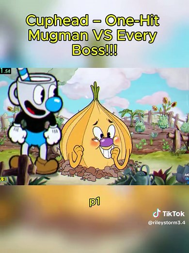 Cuphead: One-Hit Mugman VS Every Boss Challenge