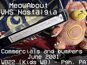 June 2001 Summer Commercials from Pokemon The Johto Journeys - Kids WB (VHS Capture).
