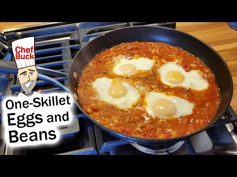Best One-Skillet Eggs and Beans Recipe