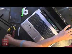 HP G60 HOW TO REMOVE LCD SCREEN