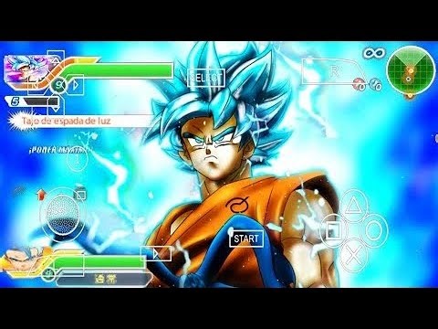 Crazy Goku Blue in Dragon Ball Z Tenkaichi Tag Team DBZ TTT MOD PPSSPP ISO V3