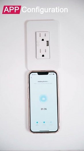 network configure the smart socket into Tuya Smart APP for smart individual control#smarthome#moes