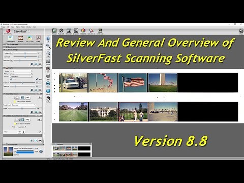 Scanning Film Negatives With SilverFast Scanning Software Version 8.8 And Epson V600