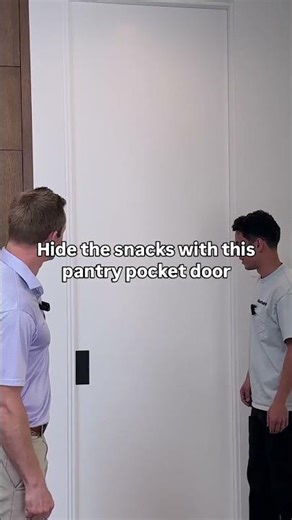 Floor to Ceiling Pantry Pocket Door