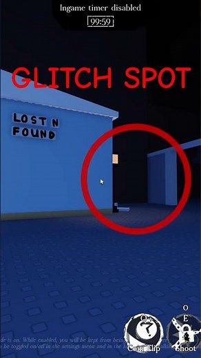 This Glitch Spot is CRAZY!? // #roblox #forsaken #robloxforsaken