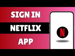 Netflix - How To Sign In Or Login Netflix App !