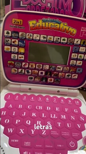 Mini Computadora Didáctica Portátil Con Mouse Educativa Para Niños #niños #didacticos #juegos