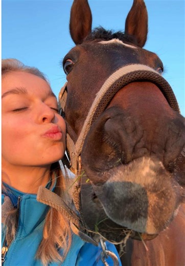 Trots op deze (voor ons) grote stap die we gezet hebben. #fyourpage #fyp #dressagehorse #paardenmeisje