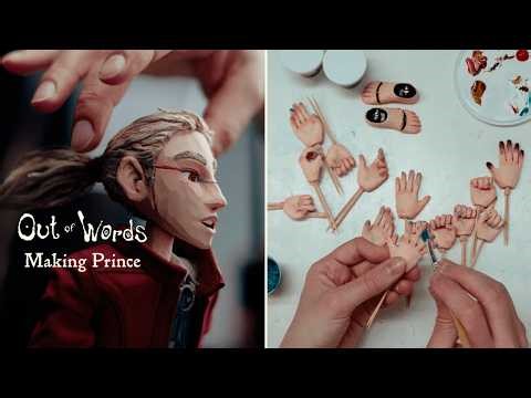 How We Made a Prince For Stop Motion | ASMR | Out of Words Game