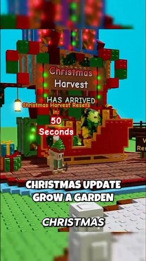 Christmas Update Part 1 in Grow a Garden #growagarden #roblox #growagardenroblox #robloxfyp