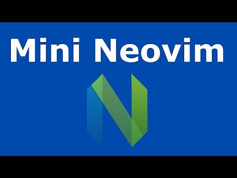Mini Neovim