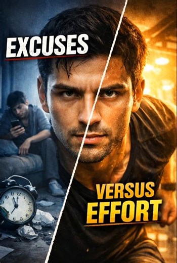Excuses vs Effort 🔥 | #motivation #shorts