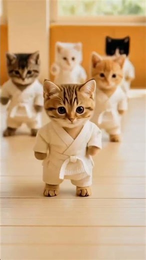 Gatito karateka 2 :3 #cat #funny #memes #anime